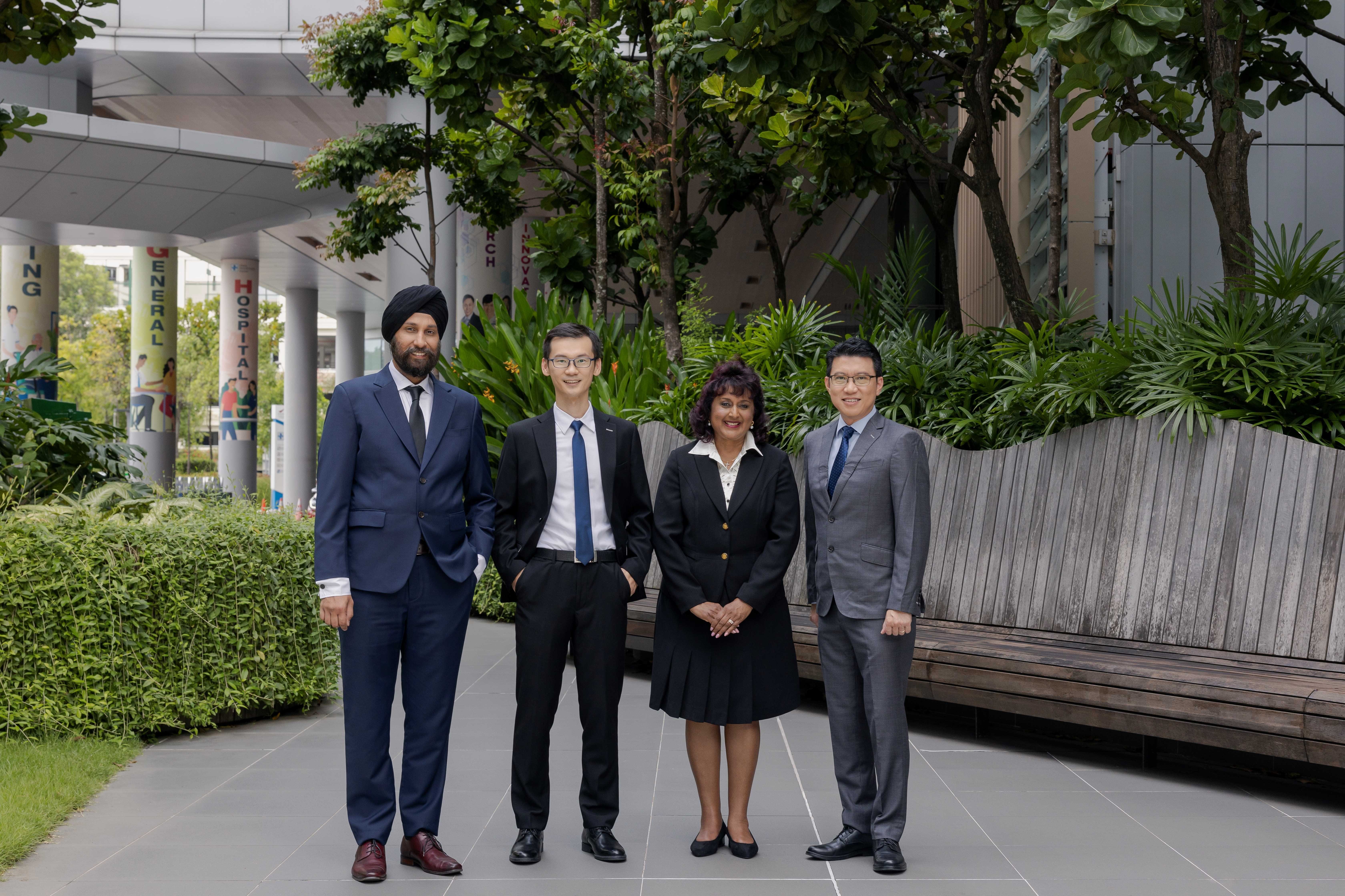 Group image of Malini, Gurpreet, Renzhe, and Augustine.